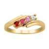 BAGUE DAME FAM. 10K 2-7 PIERRES