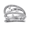 BAGUE EN OR 10K SERTIE DE DIAMANTS CANADIENS ET DE DIAMANTS