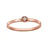 BAGUE EN OR 10K SERTIE DpiUN DIAMANT