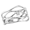 BAGUE EN OR 10K SERTIE DpiUN DIAMANT CANADIEN