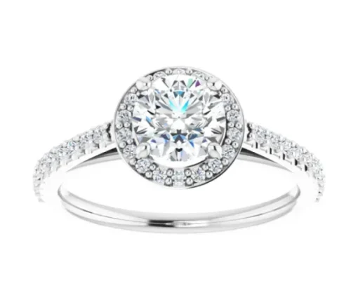 BAGUE EN OR SERTIE DE DIAMANTS