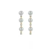 BOUCLE EN OR 14K AVEC PERLES DE CULTURE ET DE DIAMANTS CANADIENS