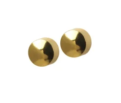 BOUCLES DE PERÇAGE ACIER/PVD OR 3MM