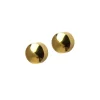 BOUCLES DE PERÇAGE ACIER/PVD OR 5MM