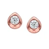 BOUCLES EN OR 10K SERTIES DE DIAMANTS CANADIENS