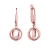 BOUCLES EN OR SERTIES DE DIAMANTS CANADIENS