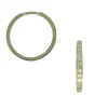 BOUCLES HUGGIES EN OR JAUNE TAILLÉES DIAMANT