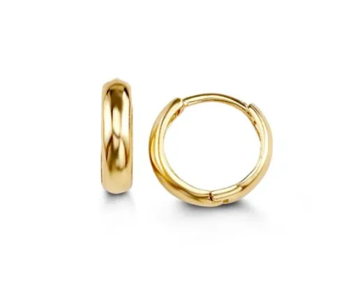 BOUCLES HUGGIES 14K 12MM 3.15MM