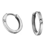 BOUCLES 10K BL 2= 0,04 DIAMANTS