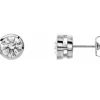 BOUCLES 14K BL. 2=0,44 DIAM VS1 COU=G-H