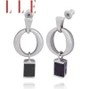 BOUCLES PEND. ARG. ZC. VIOLET