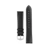 BRAC. HIRSH CUIR VEAU NOIR 20MM