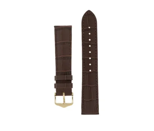 BRAC. M. HIRSCH CUIR VEAU BRUN 22MM L