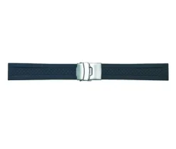 BRAC MONTRE SILICONE 24MM NOIR