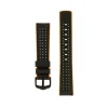 BRACELET AYRTON CAOUT NOIR-ORANGE 24MM L