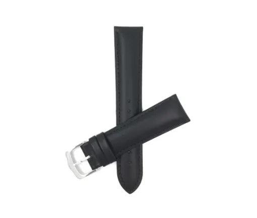 BRACELET DE MONTRE EN CUIR NOIR OU BRUN