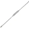 BRACELET DpiIDENTITÉ POUR ENFANT EN ARGENT RHODIÉ