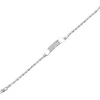 BRACELET DpiIDENTITÉ POUR ENFANT EN ARGENT RHODIÉ