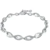 BRACELET EN ACIER MAILLE ROLO OVALE