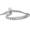 BRACELET IDENTITÉ EN ACIER