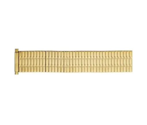 BRACELET MONTRE ACI. DOREE 16-22MM