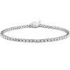 BRACELET TENNIS EN OR 14K BLANC SERTI DE 66 DIAMANTS CANADIENS