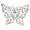 BROCHE PAPILLON AJOURÉ EN ARGENT