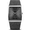 CAPTIVANTE MONTRE BERING POUR HOMME EN ACIER/PVD GRIS BROSSÉ