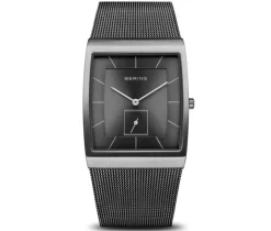 CAPTIVANTE MONTRE BERING POUR HOMME EN ACIER/PVD GRIS BROSSÉ
