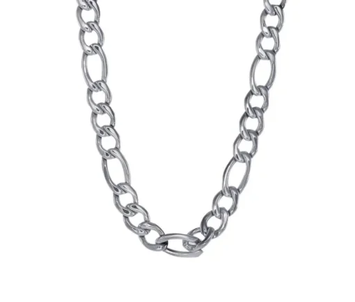 CHAINE EN ACIER À MAILLE FIGARO