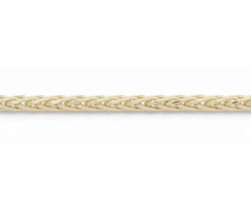 CHAINE EN OR 10K À MAILLE BLÉ