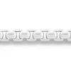 CHAINE EN OR 10K À MAILLE CARRÉ ARRONDI HOLLOW