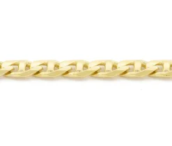 CHAINE EN OR 10K À MAILLE MARINE