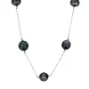 COLLIER 14K BL. P.TAHITI BAROC 10-10.5MM