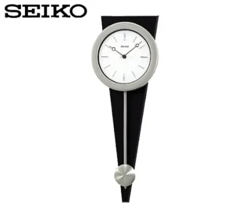 HORLOGE MURALE SEIKO EN BOIS AVEC PENDULE
