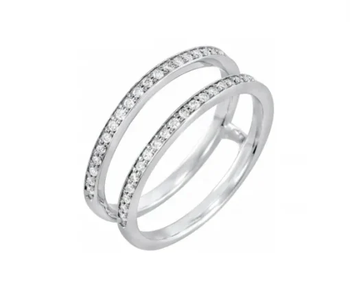 JACKET EN OR 14K SERTI DE DIAMANTS