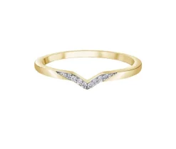 JONC CONTOUR EN OR SERTI DE DIAMANTS