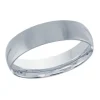 JONC DÔME UNI EN OR CONFORT FIT 6MM DE LARGEUR