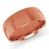JONC DÔME UNI EN OR CONFORT FIT 7MM DE LARGEUR 2MM DpiÉPAISSEUR