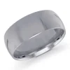 JONC DÔME UNI EN OR CONFORT FIT 7MM DE LARGEUR 2MM DpiÉPAISSEUR