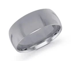 JONC DÔME UNI EN OR CONFORT FIT 7MM DE LARGEUR 2MM DpiÉPAISSEUR