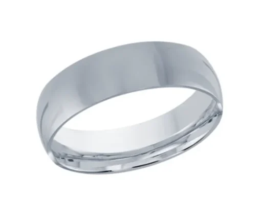 JONC DÔME UNI EN OR CONFORT FIT 7MM DE LARGEUR ET 1.6MM DpiÉPAISSEUR
