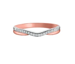 JONC EN OR 2 TONS OU TOUT BLANC SERTI DE DIAMANTS