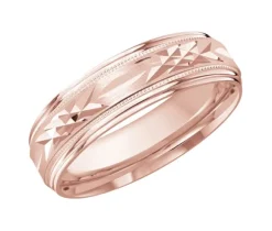 JONC EN OR AVEC TAILLE DIAMANT AU CENTRE