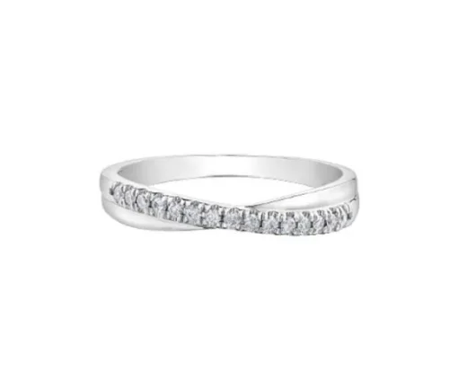 JONC EN OR BLANC, JAUNE OU ROSE SERTI DE DIAMANTS