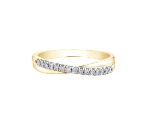 JONC EN OR BLANC, JAUNE OU ROSE SERTI DE DIAMANTS