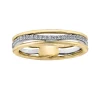 JONC EN OR JAUNE, ROSE OU BLANC SERTI DE DIAMANTS