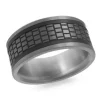 JONC EN OR 14K ET TANTALE