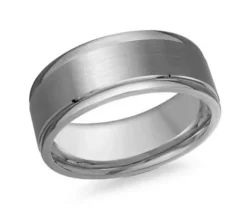 JONC EN OR 14K ET TANTALE