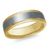 JONC EN OR 14K ET TANTALE